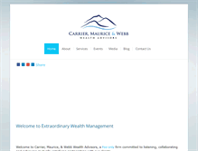 Tablet Screenshot of cmwwealth.com